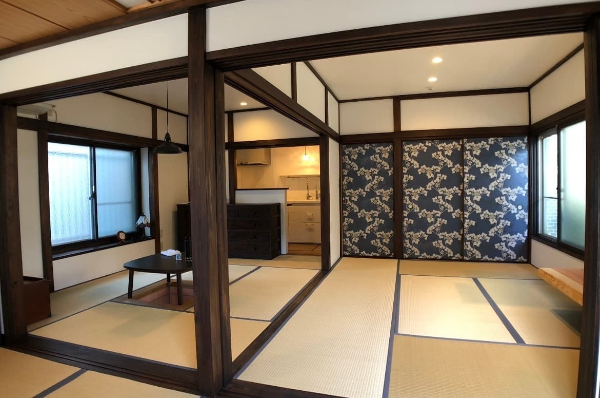 IKEAキッチンと古民家